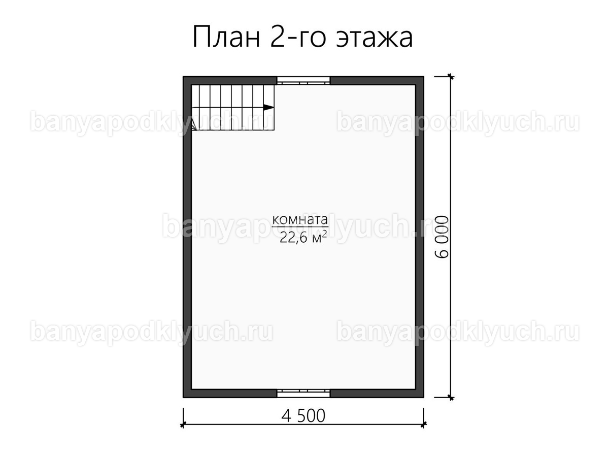 Каркасная баня 6x6 м Каркасная баня 6x6 м